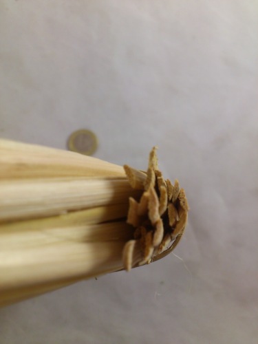 Midelino flat 10 mm. 20 gr. red
